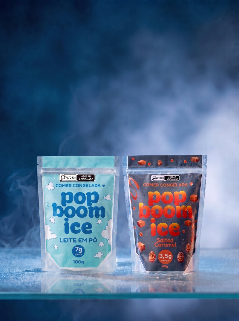 Salted Caramel + Leite em Po - 2 Pack