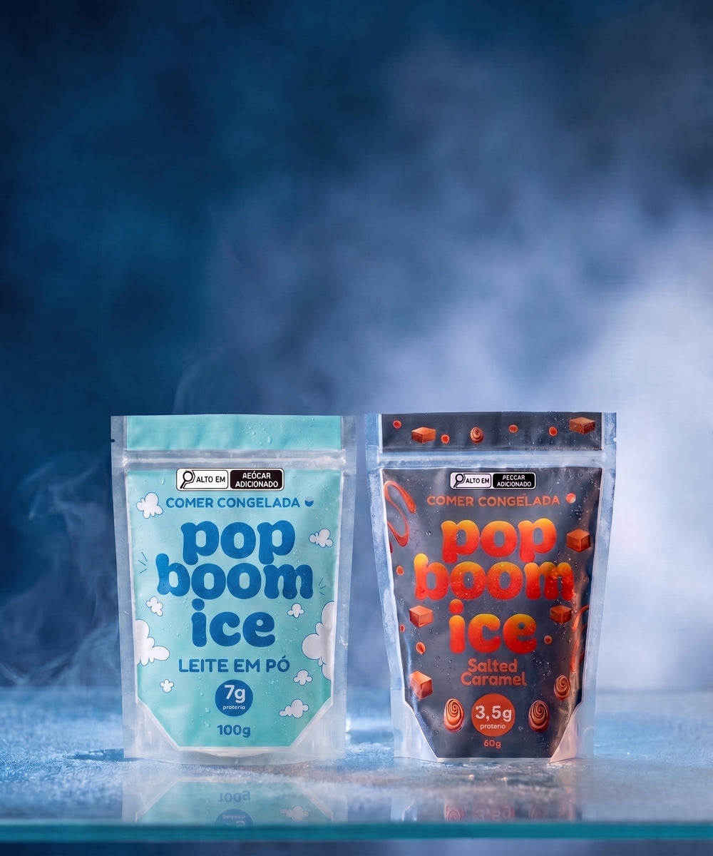 Salted Caramel + Leite em Po - 2 Pack